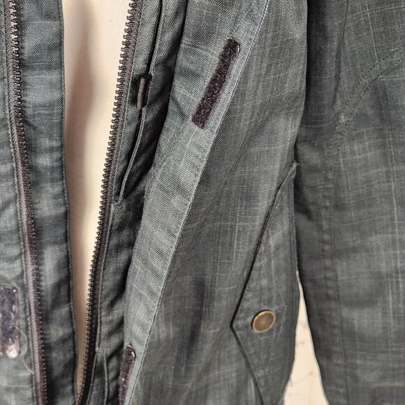 Burton Forest Green Dryride Full Zip Jet Set Snowboard Jacket - Picture 7 of 10